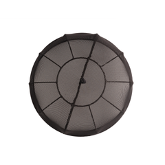 Black Mesh Food Cover with Water Hyacinth Frame