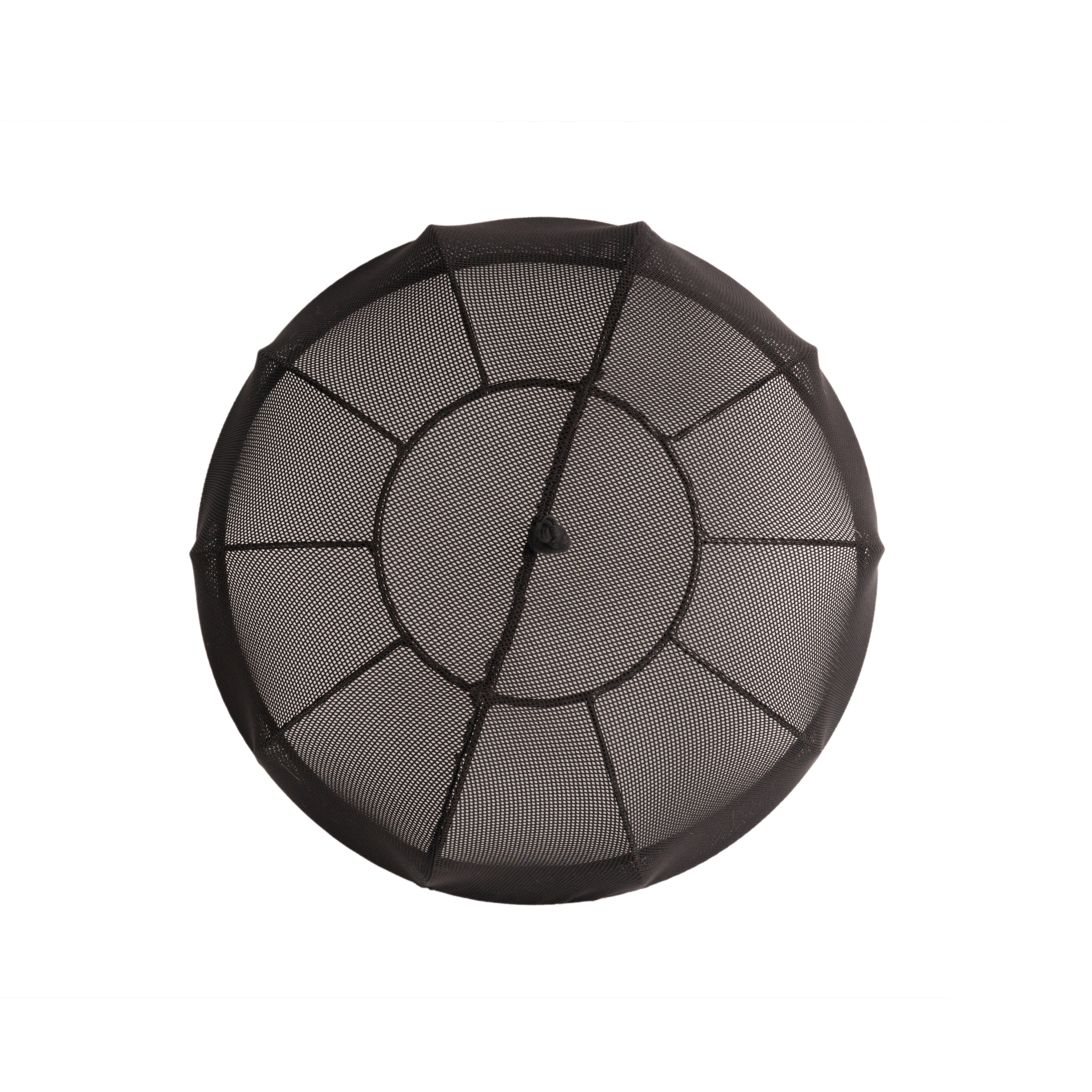 Black Mesh Food Cover with Water Hyacinth Frame